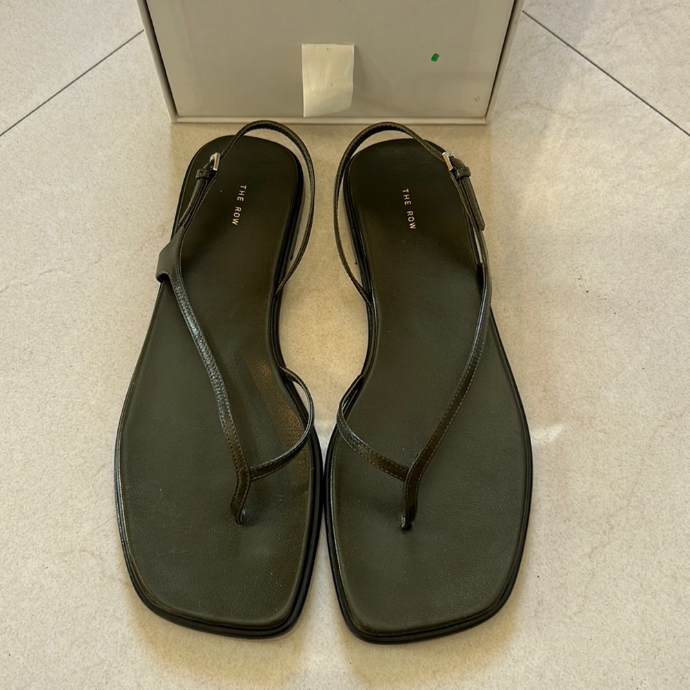 The Row Constance sling back sandals